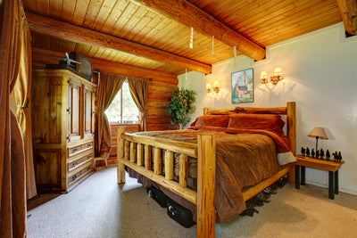 How to Make a Cozy Cabin Bedroom: Ideas, Furniture, Decor, & More
