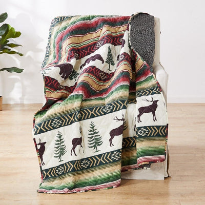 Cabin Throw Blankets