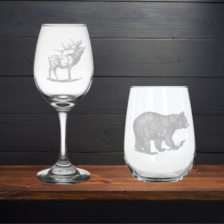 Cabin Wine Glasses