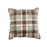 Pine Prize Tree & Plaid Pillow