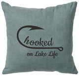 Cabin Classics Pillows - Hooked On Lake Life