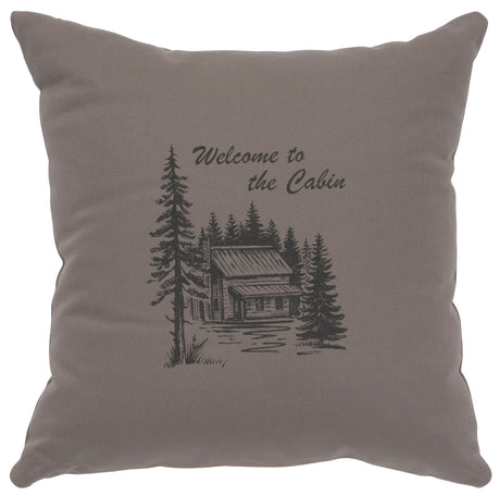 Cabin Classics Pillows - Welcome To The Cabin