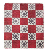 Hillside Red Throw