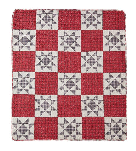 Hillside Red Throw