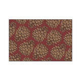 Autumn Pinecone Non-Slip Rug