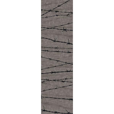Gray Barbwire Area Rug Collection