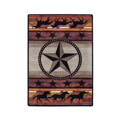 Lone Star Stampede Rug