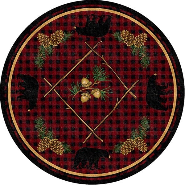 Adirondack Bear Rug
