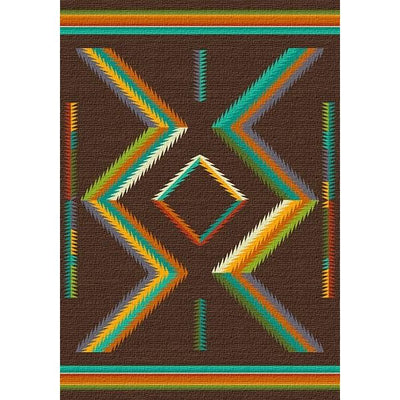 Chaco Canyon Sunrise Area Rug