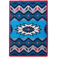 Southwest Blues Area Rug Collection