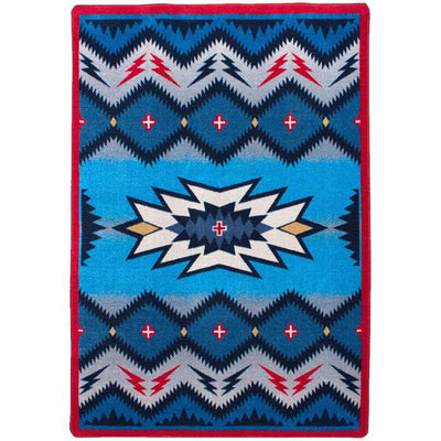 Southwest Blues Area Rug Collection