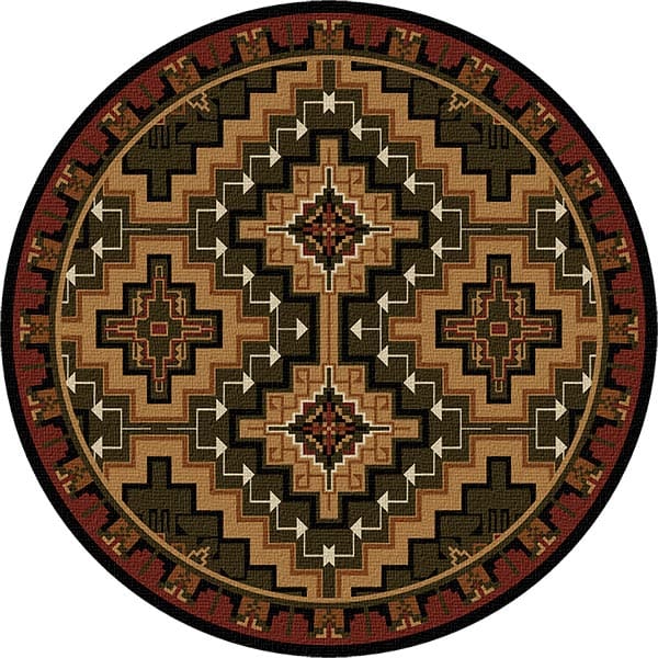 Vista Butte Southwestern Area Rug