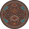 Southwest Brown Persian Rug