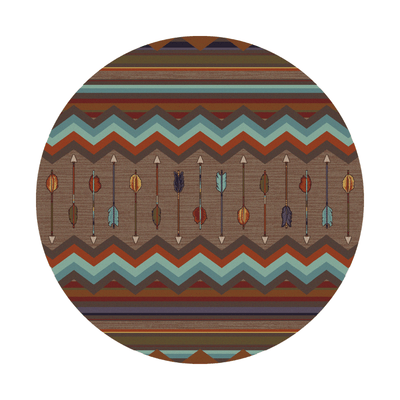 Rustic Archer Multicolor Rug