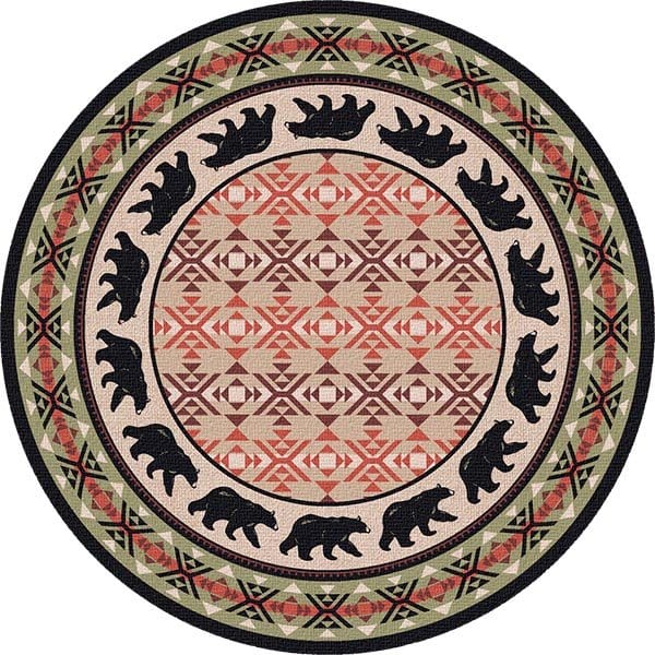 Prescott Bear Area Rug Collection