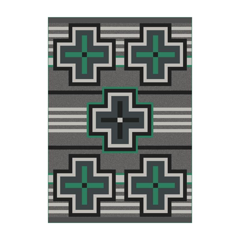 Jade Cross Rug