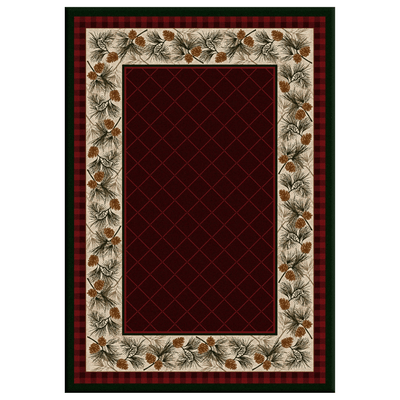 Christmas Pine Rug