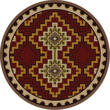 Ceremonial Fire Area Rug