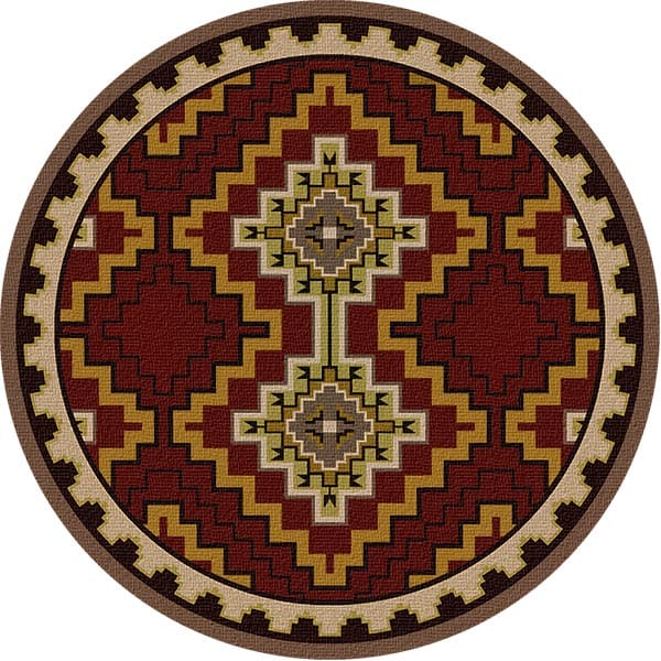 Ceremonial Fire Area Rug