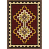 Ceremonial Fire Area Rug