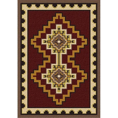 Ceremonial Fire Area Rug