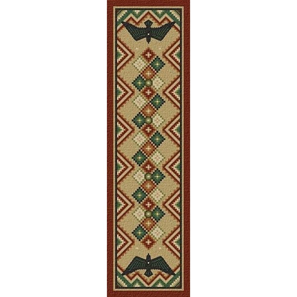 Courage and Strength Area Rug