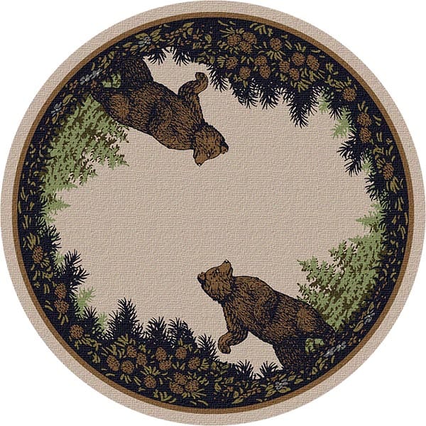 Bear Duo Area Rug