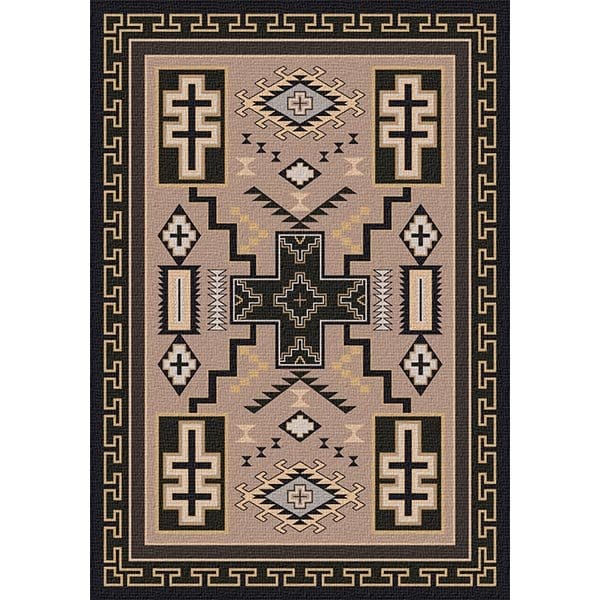 Sand Storm Catcher Cross Area Rug Collection