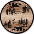 Foothills Bears Area Rug Collection