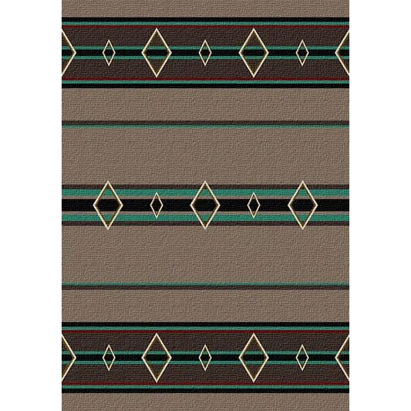 Spirit Wind Turquoise Area Rug