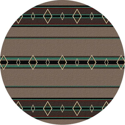 Spirit Wind Turquoise Area Rug