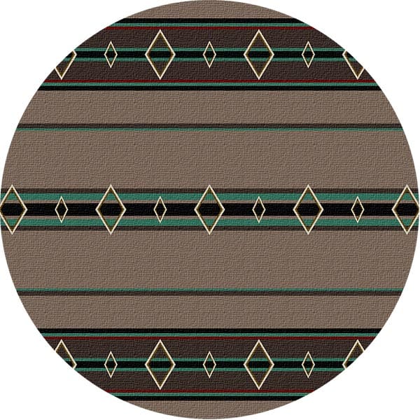 Spirit Wind Turquoise Area Rug