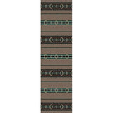 Spirit Wind Turquoise Area Rug