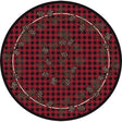 Lumberjack Red Area Rug Collection