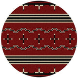 Tribal Leader Red Area Rug