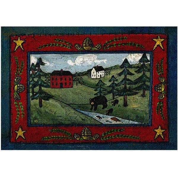 Brookside Bear Area Rug Collection