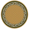 Spruce Maize 8' Round Area Rug