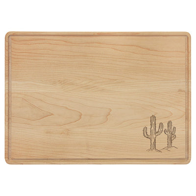 Maple Double Cactus Cutting Board