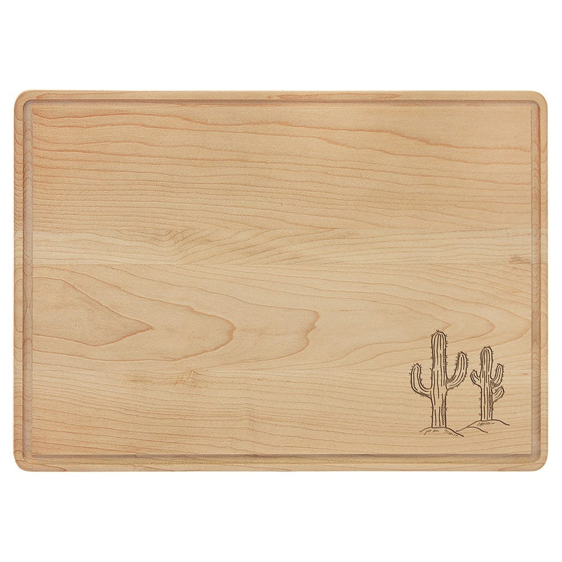 Maple Double Cactus Cutting Board