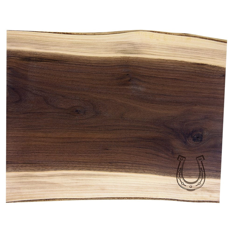 Black Walnut Horseshoe Cutting Board
