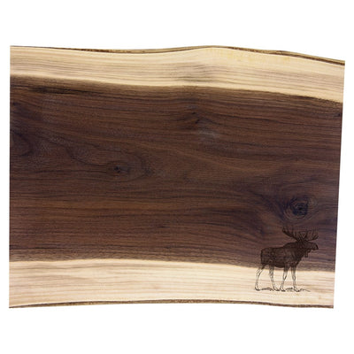 Black Walnut Moose Cutting Board