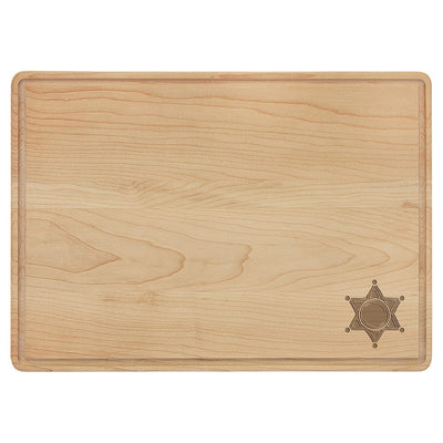 Maple Western Star Cutting Board