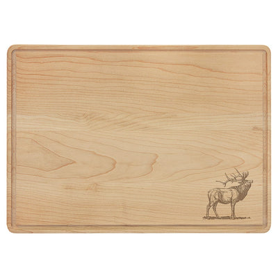 Maple Elk Cutting Board