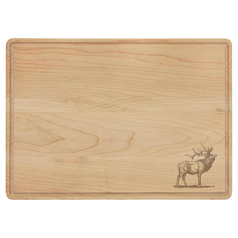 Maple Elk Cutting Board