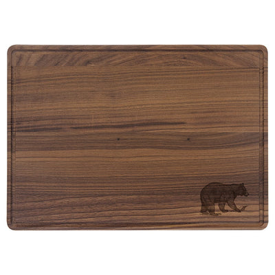 Walnut Bear Cutting Board