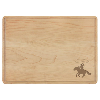 Maple Cowboy Cutting Board
