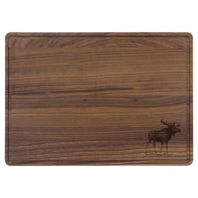 Walnut Moose Cutting Board