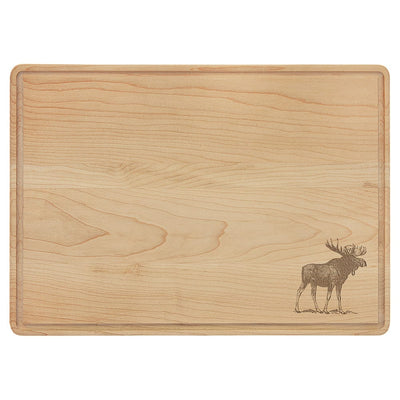 Maple Moose Cutting Board
