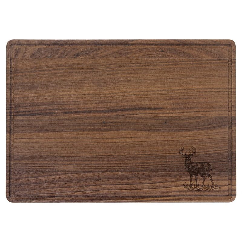 Walnut Deer Cutting Board