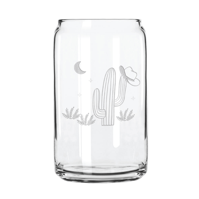 Cactus 16 oz. Can Glass Sets
